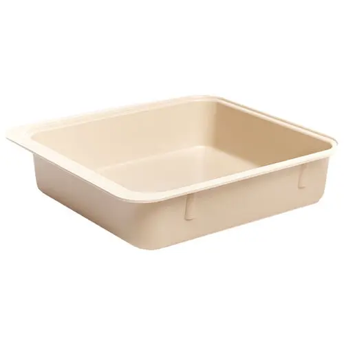 Zirc Procedure Tub, Beige, 12-1/4"L x 10-7/8"W x 2-3/4"H, 1 Each, 20Z463G thumbnail 3