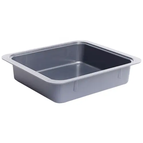 Zirc Procedure Tub, Gray, 12-1/4"L x 10-7/8"W x 2-3/4"H, 1/Pk, 20Z463I thumbnail 3