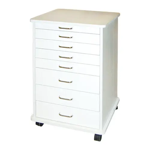 TPC Mobile Cabinet, Doctor's, White, TMC-140 - Mobile Cabinet, Doctor's, White, TMC-140 - Image 1