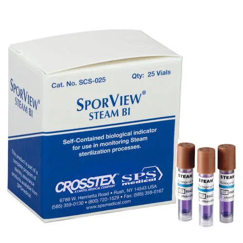 SporView Self-Contained Steam Biological Indicator, 25/Box, SCS-025 thumbnail 6