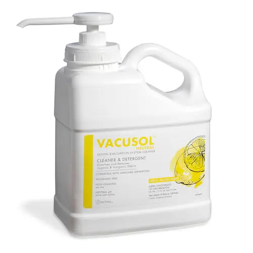 Vacusol Neutral Evacuation System Cleaner, Concentrated Liquid, 96 oz Bottle with Pump, ED903CS thumbnail 6
