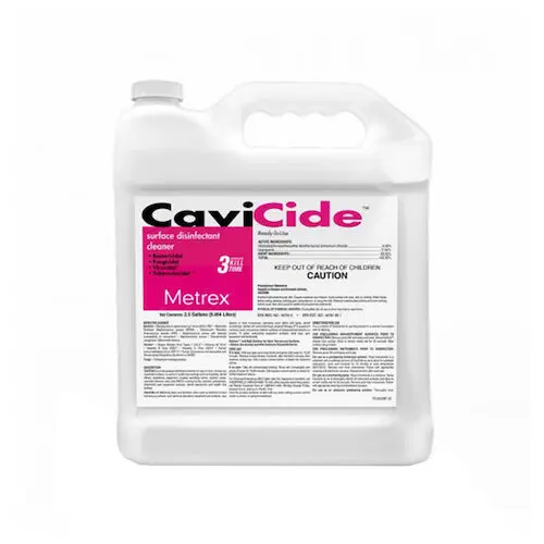 CaviCide Surface Disinfectant and Cleaner, Ready-to-Use, 2.5 Gallon Bottles, 2/Pkg, 13-1025 - CaviCide® Surface Disinfectant and Cleaner - 2.5 Gallon Bottles, 2/Pkg - Image 1