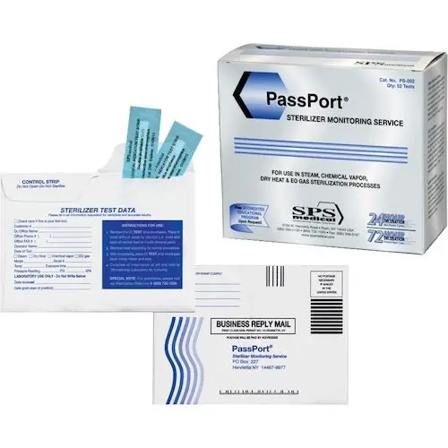 PassPort Sterilizer Monitoring Service, 52/Box, PS-52 - PassPort Sterilizer Monitoring Service, 52/Box, PS-52 - Image 1