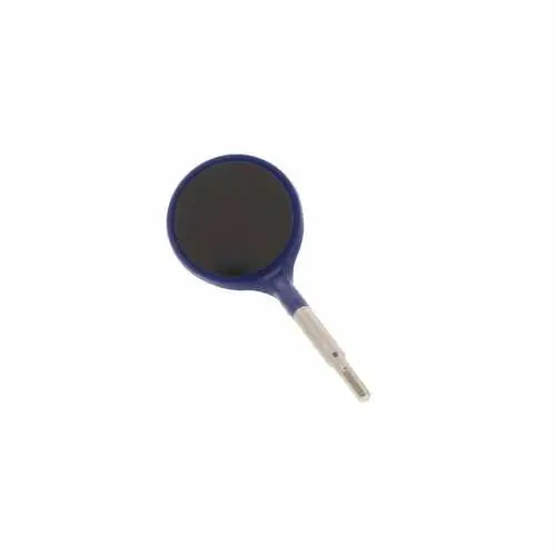 Zirc Crystal HD® #4 Blue Resin Mouth Mirror Screw-On Heads, Cone Socket, 12/Pack, 50Z371B thumbnail 4