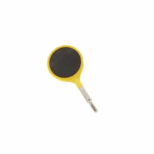Zirc Crystal HD® #5 Neon Yellow Resin Mouth Mirror Screw-On Heads, Cone Socket, 12/Pk, 50Z372O thumbnail 7
