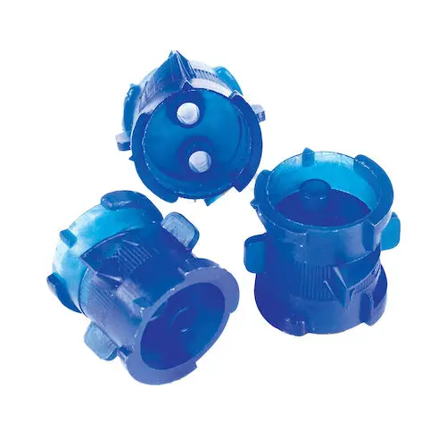 Practicon Lock-N-Reload Automix Cartridge Couplers, Blue, Disposable, 20/Pack, 709813 thumbnail 4