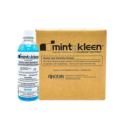 Mint-A-Kleen Dental Waterline Cleaner, 16 oz Bottles, Case of 6, MAK-OZ-6 thumbnail 5