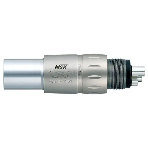 NSK Mach PTL-CL-FV-T Coupler for Midwest/NSK 5 Hole, Fiber Optic, P380081 - NSK Mach PTL-CL-FV-T Coupler for Midwest/NSK 5 Hole, Fiber Optic, Each - Image 1