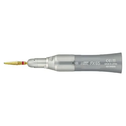 NSK FX65 Low Speed Handpiece, 1:1 Direct Drive, Straight, Non-Optic, For HP Burs, H1014 - FX65, 1:1 Direct Drive, Straight HP, Non-Optic, ForHPBurs, H1014 - Image 1