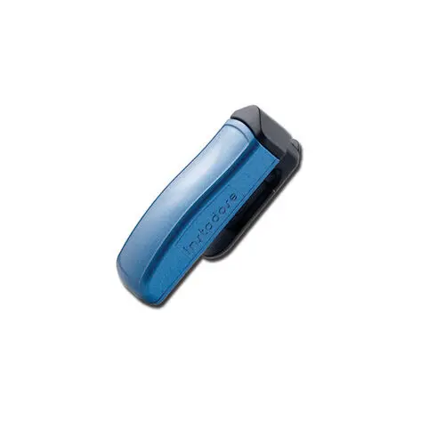 instadose USB Radiation Dosimeter Badge, Blue, 1-Year Monitoring Service, RADBGBL thumbnail 2