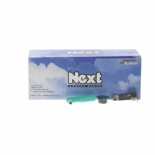 Next® Prophy Paste with Fluoride, Extra Coarse, Mint, Unit Dose Cups, 200/Box, 220043 - Next® Prophy Paste with Fluoride, 200/Pkg - Mint, Extra Coarse - Image 1