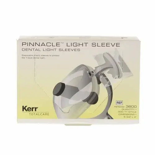 Kerr TotalCare Pinnacle Light Sleeve, T-Style, 4" x 5.75", Clear, 500/Box, #3600 thumbnail 6