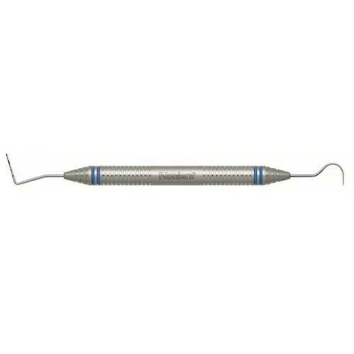Nordent Expro WHO/23 Color-Coded Double-End Probe, Ball Tip PSR (3.5-5.5-8.5-11.5 mm), DuraLite Round Handle - Color Coded Expros - #23/WHO Ball Tip "PSR" (3.5-5.5-8.5-11.5) - DuraLite&reg; Round - Image 1