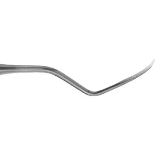Nordent Scaler DE Posterior Sickle #204 DuraLite ROUND, Double-Ended, Stainless Steel, RESC204 thumbnail 3