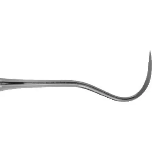 Nordent Anterior Lingual Double-End Scaler (Hoe/Spoon) with DuraLite Round Handle, ALSR thumbnail 3