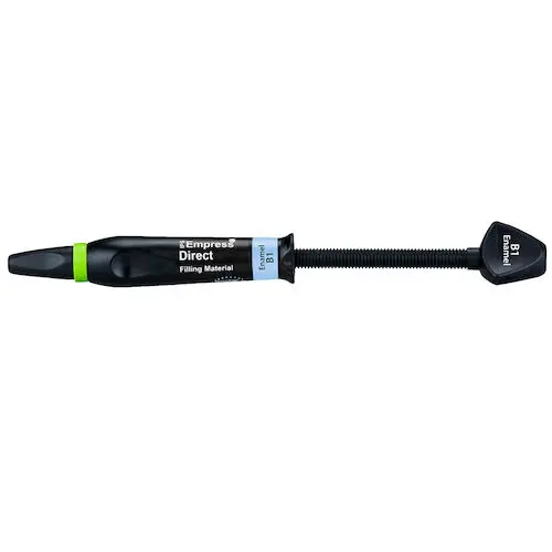 IPS Empress Direct Composite Syringe, Shade B1 Enamel, 3 g, Refill, 627237 - IPS Empress® Direct Composite Syringe Shade B1 Enamel 3 gm Each - Image 1