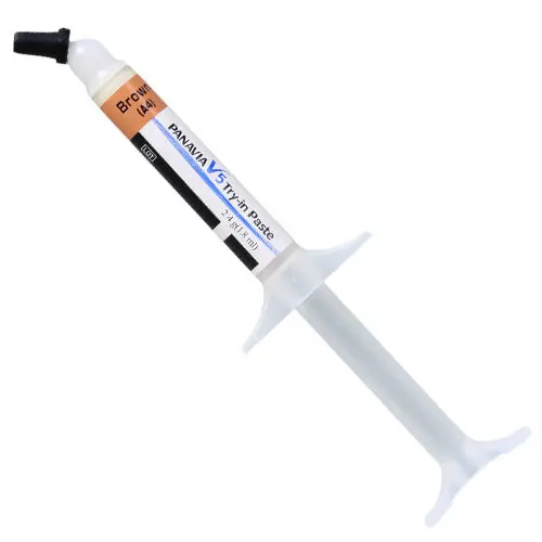 Panavia V5 Try-In Paste, Brown (A4), 1.8 mL Syringe, 3623KA thumbnail 4