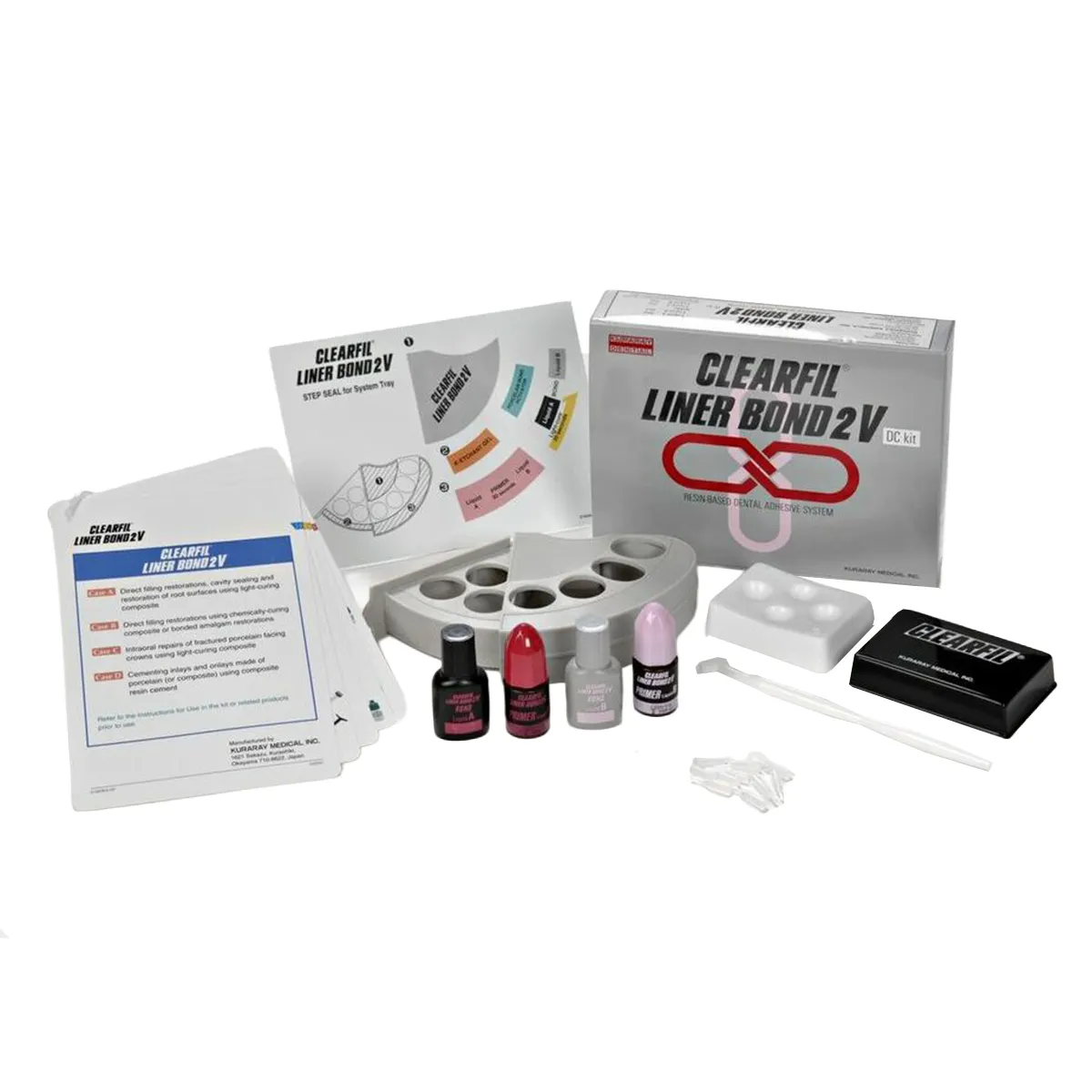 Clearfil Liner Bond 2V Dual-Cure Self-Etch Dental Adhesive Kit, 1921KA thumbnail 6