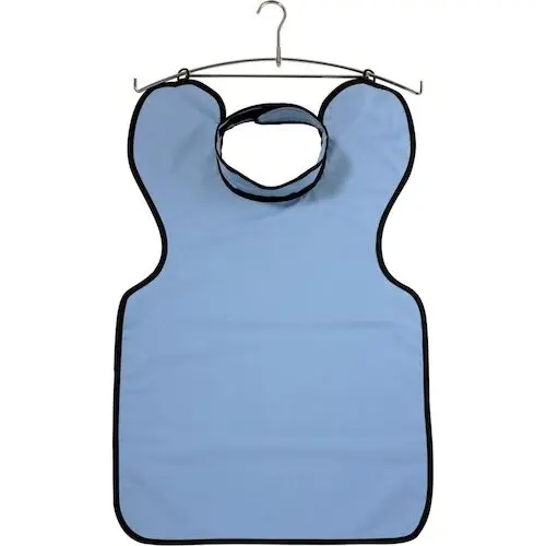 Kerr TotalCare Lead-Free X-Ray Apron with Thyroid Collar, Adult, Blue, 23" x 26", 31459 thumbnail 8