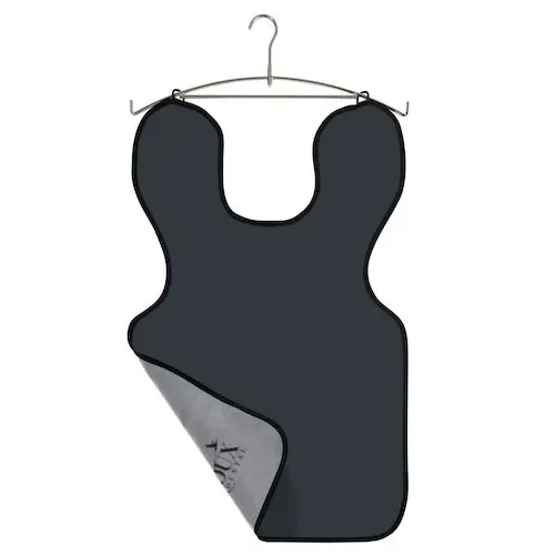 Kerr TotalCare Lead-Free X-Ray Apron Without Collar, Charcoal Gray, 31388 thumbnail 2