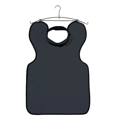 Kerr TotalCare Adult Lead-Free X-Ray Apron with Thyroid Collar, Charcoal, 31389 thumbnail 2