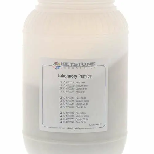 Keystone Laboratory Pumice Powder, Coarse 0-3/4, 5 lb, 1700010 thumbnail 3