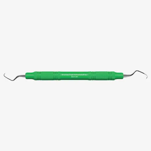 American Eagle Instruments Gracey Curette 7/8, Standard, Double End, EagleLite Color Resin Handle, Green, AEG7-8X thumbnail 3
