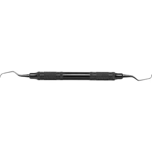American Eagle Instruments Gracey +3 Deep Pocket Curette 7/8, Double End, EagleLite Resin Handle, Green, AEGDP7-8X thumbnail 2