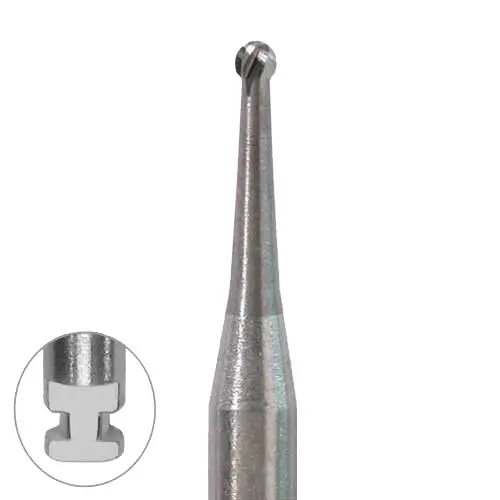 NeoBurr Operative Carbide Burs, RA, Round, #2, 1.0 mm, 50/Pk, RA2 thumbnail 3