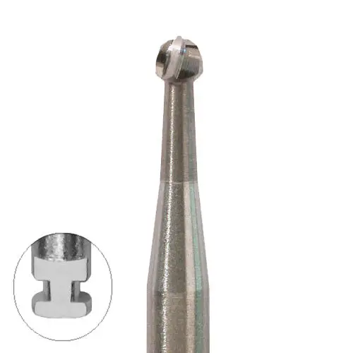 Microcopy NeoBurr Operative Carbide Bur, Round, Size 6, RA, 50/Pkg, RA6 - Round, 6, 50/Pkg, RA, RA6 - Image 1
