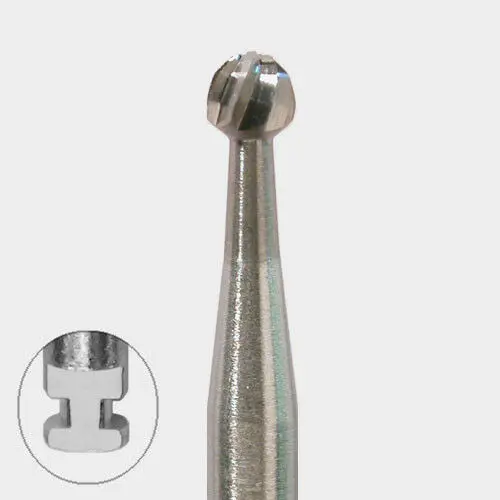 NeoBurr Sterile Surgical Length Carbide Single-Use Burs, RASL, Round, #8, 2.3 mm, 25/Pk, RASL8 thumbnail 3