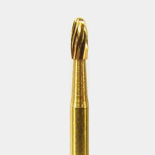 NeoBurr 12-Blade Trimming & Finishing Carbide Single-Use Burs, FG, Egg, 7404, 1.4 mm, 25/Pk thumbnail 3