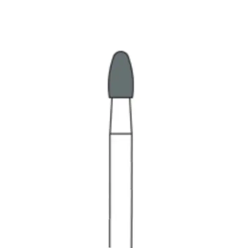Prima Dental Egg Trimming and Finishing Carbide Bur, 12-Blade, FG7406, 5/Pkg - Egg, 7406, 5/Pkg, FG7406 - Image 1