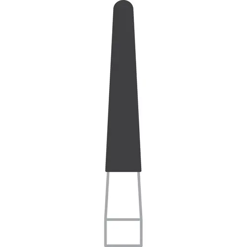 Prima Dental Taper Round End Carbide Bur, 7664, 12-Blade Gold Trimming and Finishing, 5/Pkg, FG7664 - Taper Round End, 7664, 5/Pkg, FG7664 - Image 1