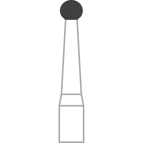 Prima Dental 30 Blade Gold Trimming and Finishing Carbide Bur, Round, 9904, 5/Pkg - 30 Blade Gold Trimming and Finishing, Round, 9904, 5/Pkg - Image 1