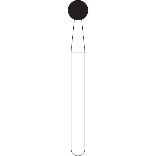 NTI HP Diamond Bur, Medium Grit, Round, 2.3 mm Head Diameter, #801-023 (M801-023HP), Each thumbnail 3