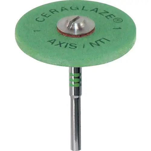 NTI CeraGlaze Polishing System, Green Pre-Polishing, Coarse, Large Wheel 25 mm, HP, P301 thumbnail 9