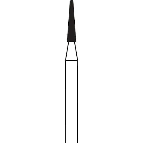 NTI Universal Cutter EF Fine Cross Cut, Round End Taper, HP Shank, Red Band, 1.6mm Diameter, 8mm Head Length, UC138EF-016 thumbnail 3