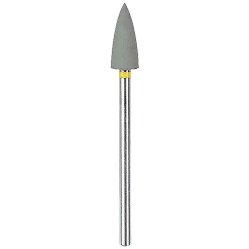NTI Silicone Polisher, Gray, Super High Shine, Flame Shape, HP (Handpiece) Shank, 10/Pkg, P0374 thumbnail 5