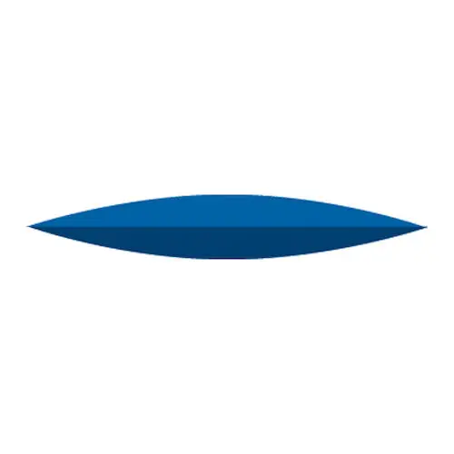 Kerr Rotary NTI Polisher Knife, 220 Grit, Blue, Unmounted, 10/Pkg, P0410 - Knife, 220, 10/Pkg, Blue, Unmounted, P0410 - Image 1