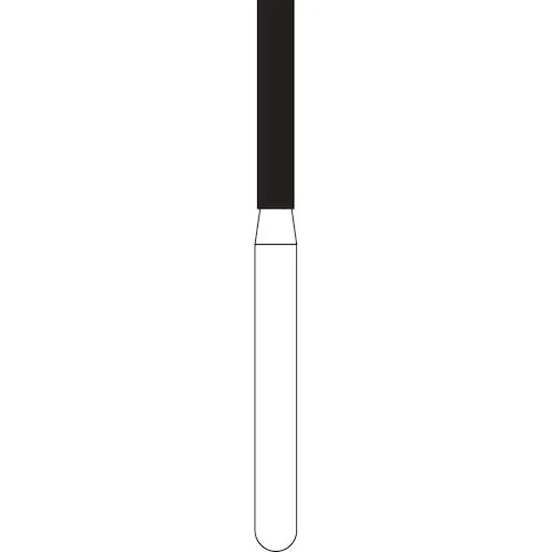 NTI Diamond Bur, FG, Cylinder Flat End, # C837, 1.4 mm Diameter, 8.0 mm Length, Coarse, Green, 5/Pk, C837-014 thumbnail 8