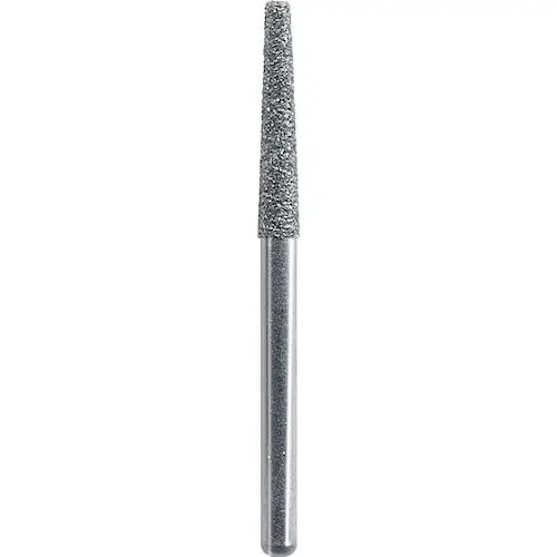 NTI Diamond Bur, FG, Coarse, Flat End Taper, 845-014, 1.4 mm Diameter, 4.0 mm Length, 5/Pkg, C845-014 thumbnail 3