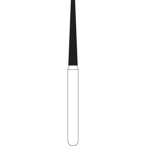 NTI Diamond Bur, FG, Taper Flat End, #C848, 1.4 mm, Coarse, Green, 5/Pk, C848-014 thumbnail 8