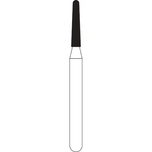 NTI Diamond Bur, FG, Round End Taper, #855, 1.2 mm, Coarse, Green, 5/Pk, C855-012 thumbnail 9