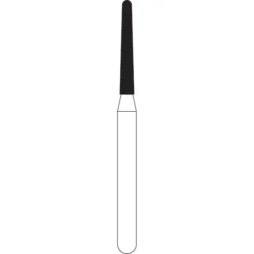 NTI Diamond Bur, FG, Round End Taper, #856, 1.2 mm Diameter, 8.0 mm Length, Coarse, Green Ring, 5/Pk, C856-012 thumbnail 8