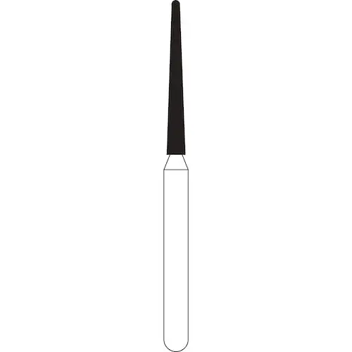 NTI Diamond Burs, FG, Taper Round End, # F850, 1.2 mm, Fine, Red, 5/Pk, F850-012 thumbnail 4