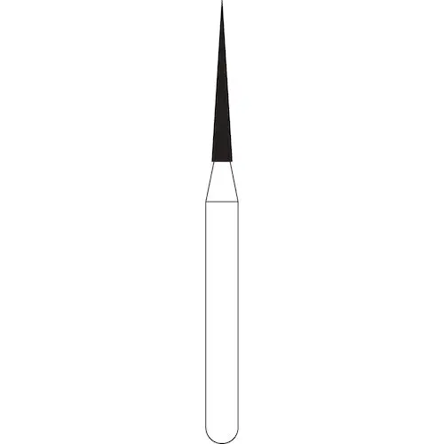 NTI Diamond Bur, FG, Needle, #F858, 1.0 mm, Fine, Red, 5/Pk, F858-010 thumbnail 8