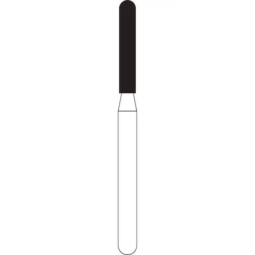 NTI Diamond Bur, Fine Grit, Round End Cylinder, FG, #881-014, 1.4 mm Diameter, 8.0 mm Head Length, 5/Pkg, F881-014 thumbnail 3