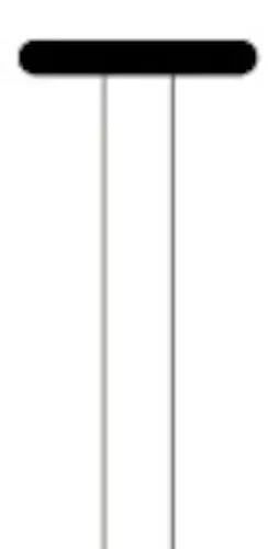NTI FG Diamond Bur, Super Coarse, Wheel Round End, #KS7-054, 5.4 mm Diameter, 1.0 mm Length, Friction Grip, 5/Pkg thumbnail 2