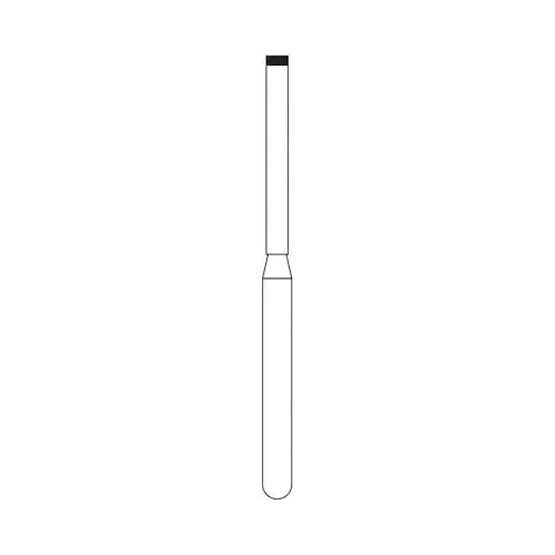 NTI Diamond Bur, FG, End Cutting, # M839, 1.2 mm, Medium Grit, Gray Ring, 5/Pk, M839-012 thumbnail 4